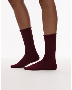 & Other Stories – rüschensocken - Braun