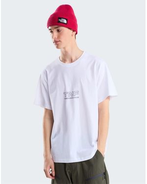 The North Face U Zumu 2.0 Ruimvallend T-Shirt Met Korte Mouwen - Wit