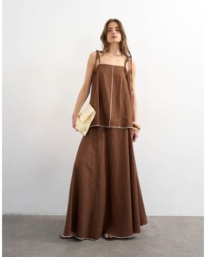 TOPSHOP – maxirock - Braun