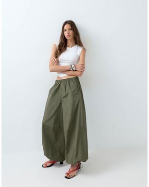ASOS Pull On Balloon Pants - Green