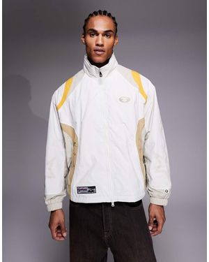 Aape By A Bathing Ape Aape By A Bathing Ape Lightweight Motocross Jacket - Grey