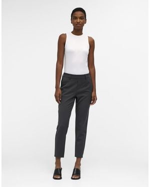 Object Pantalones Grises De - Blanco