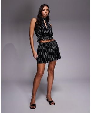 Kaiia Exclusive Floaty Chiffon Shorts Co-ord - Multicolor