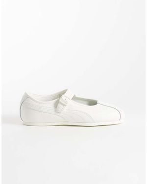 PUMA Tacklette Mary Jane Trainers - White