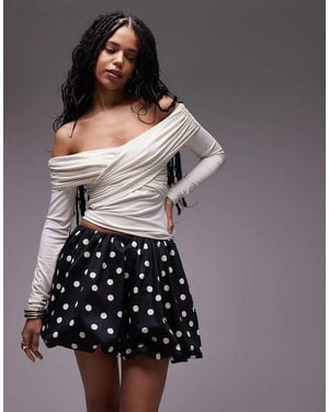 & Other Stories Puff Ball Skirt - Grey