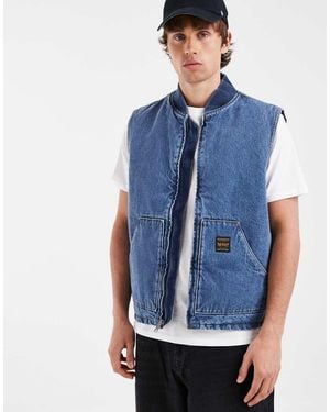 Levi's Workwear Denim Gilet - Blue