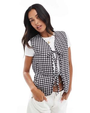 New Look Sleeveless Padded Jacket - Blue