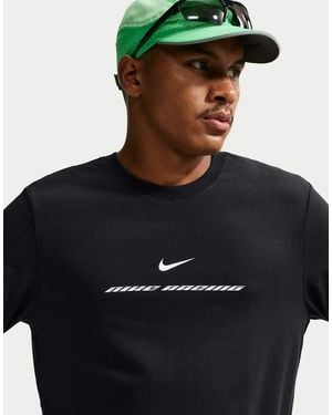 Nike Dri-fit Aeroswift Connected Long-sleeve T-shirt - Black