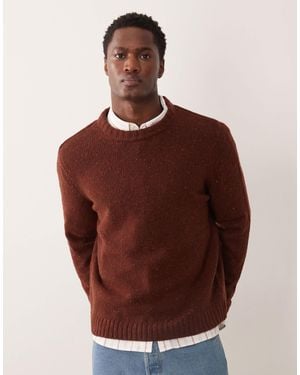 ARKET – relaxed-fit-pullover aus woll-alpakamix - Rot