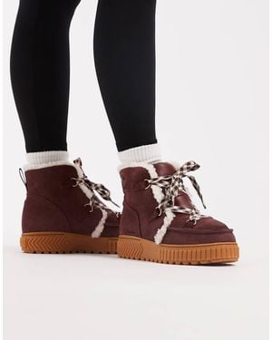 Sorel Ona Ave Alpine Boots - Brown