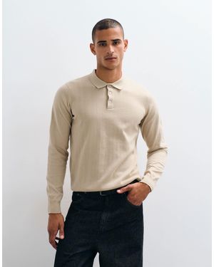 Threadbare Gestricktes polo - Natur