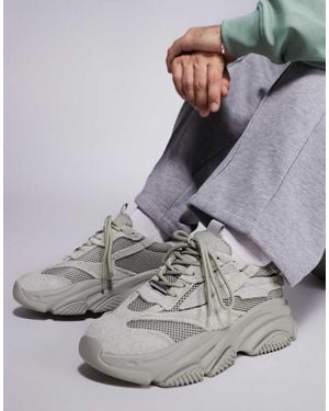 Steve Madden Possess-H Chunky Trainer - Grey