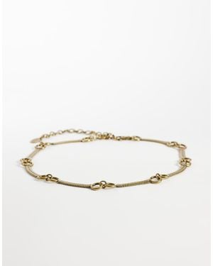 Levi's Cinturón De Cadena Franchesca En Caqui-Negro - Neutro