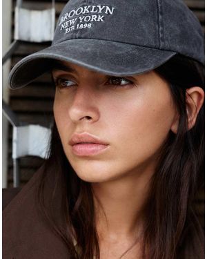 Pull&Bear Cappellino Brooklyn - Nero