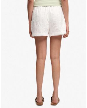 Superdry Short - Blanc
