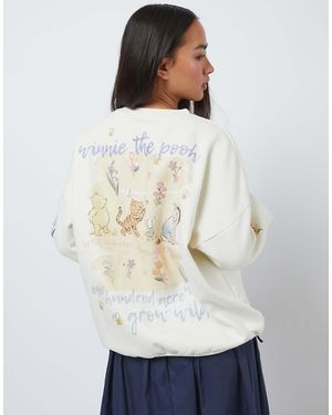 Skinnydip London Disney Winnie The Pooh Grow Wild Sweatshirt - White