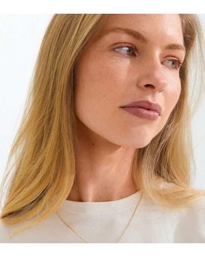Pilgrim Ketting Met Goudlaag - Bruin