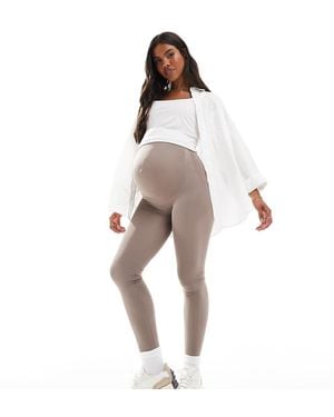 Mama.licious Mamalicious Maternity Seamless Legging - White