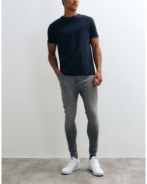 ASOS Power Stretch Skinny Jeans - Blue