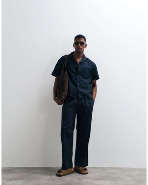 New Look Camicia Squadrata - Blu