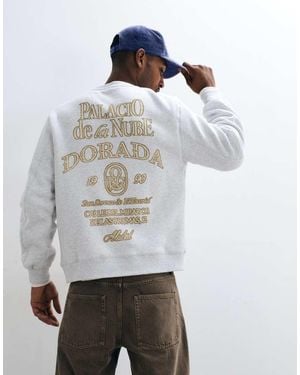 Jack & Jones Felpa Varsity Con Logo - Bianco