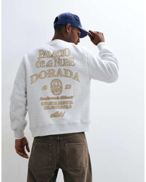 Jack & Jones Varsity Logo Sweatshirt - Wit