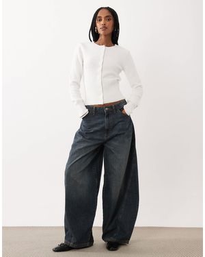Cotton On Fluffy Knitted Cardigan - White