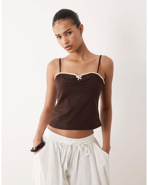 Cotton On Bow Cami Top - Blue