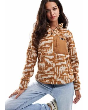 Columbia West Bend Ii Quarter Zip Fleece - Brown