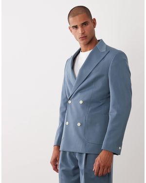 ASOS – regular-fit-anzugjacke - Blau