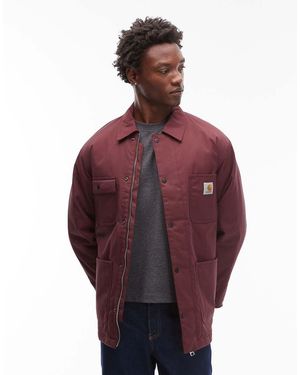 Carhartt Leroy Water Resistant Chore Coat - Red