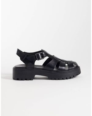 Timberland Stone Street Fisherman Sandals - Black