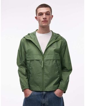 Lacoste Pack-away Showerproof Jacket - Green
