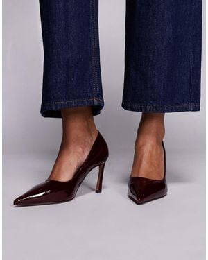 ASOS Shore Mid Heel Pumps - Blue