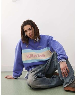 Prohibited Soho Vintage Sweatshirt - Blue