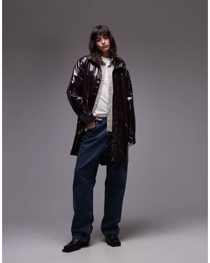 Rains – 12020 – wasserdichte, lange jacke - Grau
