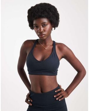 Roxy Heart Into It Sports Bra - Black