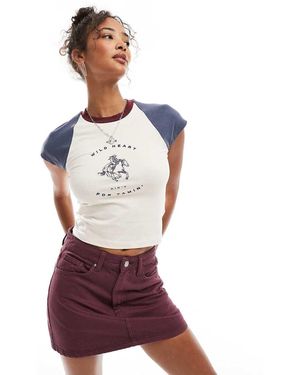 Cotton On Cotton On Original Denim Mini Skirt - Red