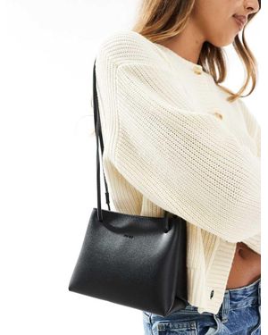 PASQ Bolso Cuadrado Con Correa Bandolera Regulable De - Neutro
