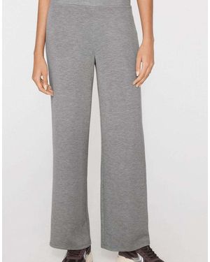 Tezenis Soft Touch Palazzo Trousers - Grey