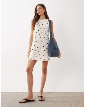Cotton On Mini Shift Dress - Blue