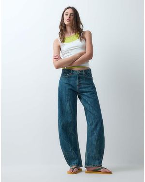 Collusion X009 Cocoon Leg Jean - Blue
