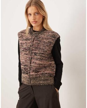Barbour Alara Knitted Vest - Brown