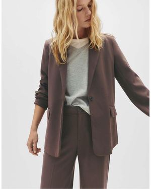Pull&Bear Basic Blazer - Grey