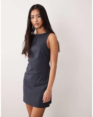 Miss Selfridge Tailored Shift Dress - Blue