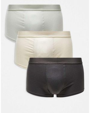Brave Soul 3 Pack Boxers - Grey