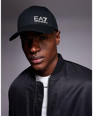 EA7 Armani – baseballkappe - Schwarz