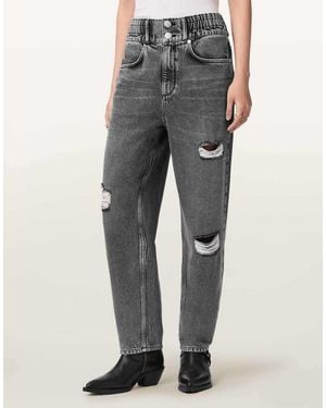 AllSaints Vaqueros Tapered Con Lavado Gris Daisy De