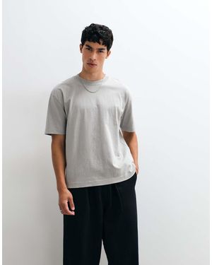Hollister Heavyweight Boxy T-shirt - Grey