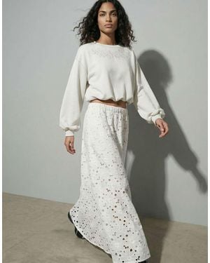 HYPEDROP A-Line Skirt - Grey